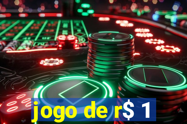 jogo de r$ 1